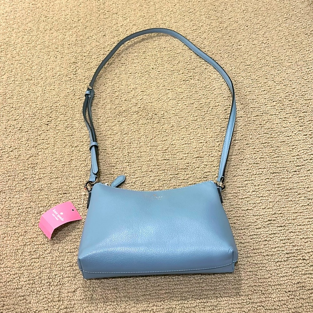 Kate Spade Light Blue Crossbody Bag New with tags